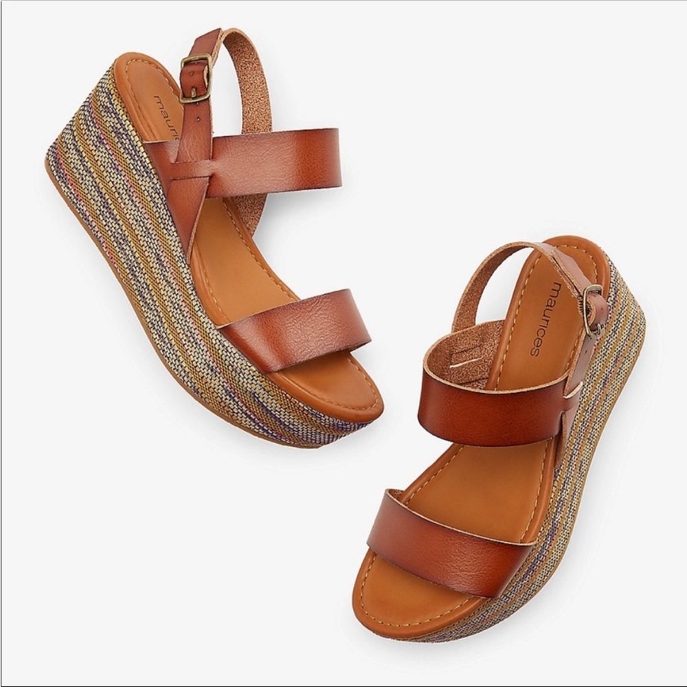 Wedge sandals size 7